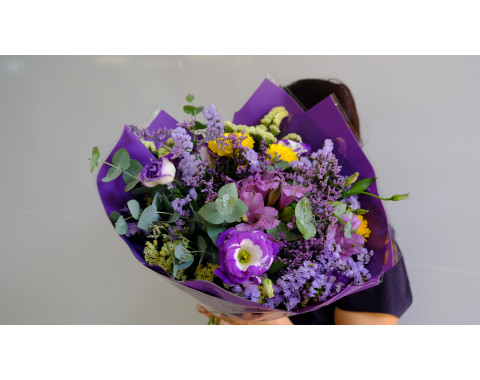 Bouquet flowers "Autumn waltz"